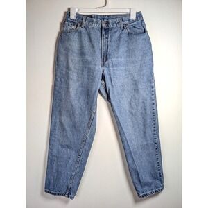 Levi's 550 Jeans Women Size 16 Reg Short 32x29 Tapered 90s USA Vintage High Rise
